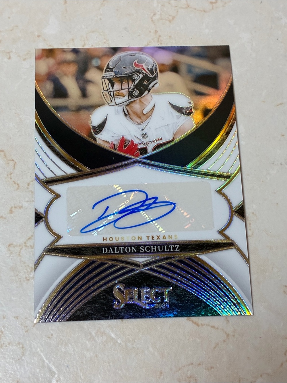 Dalton Schultz Houston Texans Select Signature Card